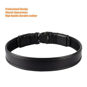 Cinturón Táctico de Alta Calidad 2026, Cuero Vacuno Puro, Diseño Personalizado con Logotipo, Hebilla Ajustable, Cinturón de Trabajo - Product Image 4