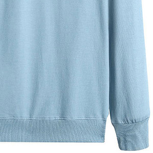 New Design Winter Wear Plain <b>Man</b> Sweatshirts 100% Cotton Fleece Loose Fit Crewneck Sweatshirt - Product Image 2