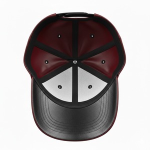 Casquette de baseball en cuir véritable de haute qualité pour hommes et femmes, chapeau en cuir de vache marron, snapback réglable, automne hiver, chapeaux à visière en cuir véritable - Product Image 5