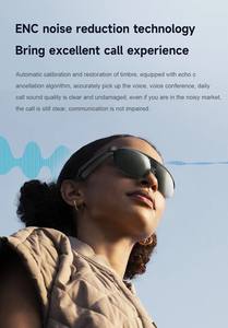 L01 Gafas inteligentes Control táctil Gafas BT Asistente de voz Soporte Siri <span class=keywords><strong>Google</strong></span> Compatible para una operación sin problemas Gafas inteligentes - Product Image 3