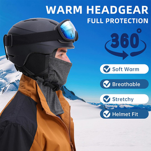 Masque de cagoule de marque léger personnalisé pour adultes équipement de sport coupe-vent pour la pêche ski randonnée-réductions de commande en gros - Product Image 2