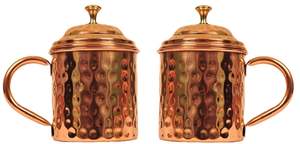 Juego de tazas de cobre duradero al por mayor para entretenimiento en el hogar, regalos y celebraciones disponibles a granel - Product Image 5