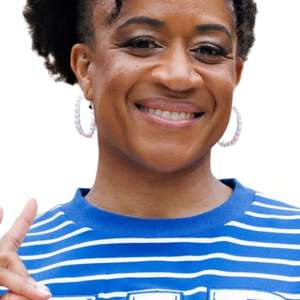 Sudadera Zeta a rayas azules y blancas con algodón suave y letras de chenilla para miembros de la Hermandad Greek Life Fashion - Product Image 4