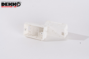 กล่องเต้าเสียบปลั๊กไฟ PVC กันไฟกล่อง1st ติดผนังด้านล่างเป็นช่องสวิทซ์ไฟฟ้าแบบน่าพิศวง - Product Image 6