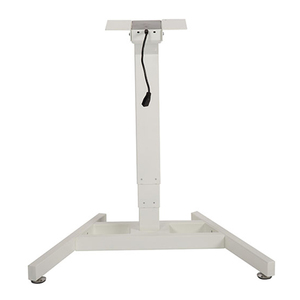 Table électrique réglable en hauteur CBNT33-E2 avec base à colonne unique et base en forme de boîte, style minimaliste - Product Image 1