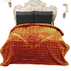 ผ้าห่มราสเชลลายนูน8กก. สำหรับผ้าห่มราสเชลระดับพรีเมียมสำหรับฤดูหนาว - Product Image 1