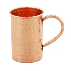 最伟大的设计铜莫斯科骡子马克杯铜钢马克杯100% 自然锤制设计