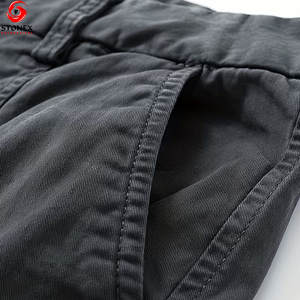 กางเกงคาร์โก้ผ้าแคนวาสผู้ชายสั่งทำพิเศษ ระบายอากาศ แห้งเร็ว ผ้าฝ้าย 100% สไตล์ลำลอง มีหลายกระเป๋า เหมาะสำหรับใส่เที่ยวเล่นกลางแจ้ง - Product Image 5