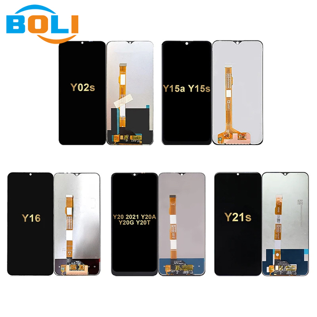 Cell Phone Screen for Vivo Y11 Y12 Y16 Y17 Y20s Y21 Y22s Y35 Y51 Y51s Y93 Y91 Y95 Original Mobile Phone LCD Display Touch Screen