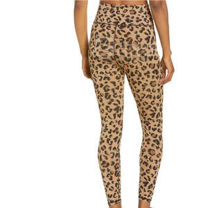 Leggings de Yoga Transpirables de Cintura Alta para Mujer 2024, Estilo Moderno, Venta al Por Mayor, Tejido de Punto de Spandex/Poliéster de 180g, BANO INDUSTRY - Product Image 3