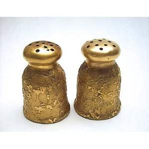 Salière et poivrière en acier inoxydable, très vendues, finition dorée, élégante, en métal, pour assaisonnement - Product Image 4