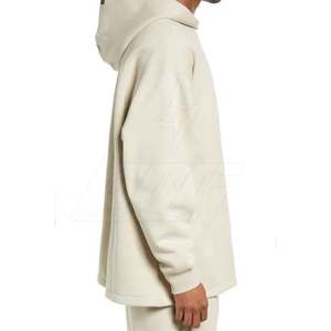 Les sweats à capuche légers à séchage rapide pour hommes portent des sweats à capuche de marque privée en coton mélangé - Product Image 3