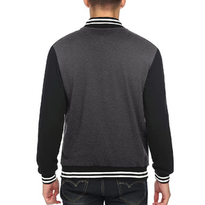 Blousons universitaires pour hommes en 100 % laine de haute qualité, col montant, pour l'hiver, personnalisables, chauffants, coupe-vent, produit tendance en promotion - Product Image 3