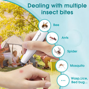 อุปกรณ์บรรเทาอาการคันจากยุงกัดแบบพกพา วัสดุ ABS ชาร์จด้วย USB ปากกาบรรเทาอาการคันจากแมลง สำหรับใช้ในบ้านและการเดินทาง - Product Image 6