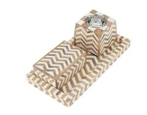 Dispensador Bakhoor de alta tendencia, quemador de incienso de cuerpo de madera superior chapado en oro para regalo de Ramadán Eid 2025 - Product Image 6