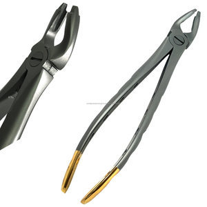 คีมถอนฟันเหล็กกล้าแบบแมนนวลตามหลักสรีรศาสตร์ สำหรับการถอนฟัน เครื่องมือผ่าตัดช่องปาก ได้รับการรับรองมาตรฐาน CE - Product Image 3