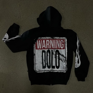 Sudadera con capucha personalizada Fabricante Hombres Streetwear Vintage Lavado ácido Desgastado Bordado Apliques Patchwork Lavado ácido Sudadera con capucha - Product Image 5