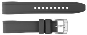 JD371 Correa de Reloj Inteligente de Silicona Gris Elástica y Transpirable de Alta Calidad, Deportiva, Suave, Ligera, Resistente al Agua, Unisex, 18-24 mm, Acero Inoxidable - Product Image 2