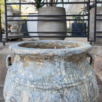 Pot dan Planter Keramik Modern Auroracraft dengan Lapisan Kaca, Berbagai Ukuran untuk Rumah & Taman, dengan Logo Kustom