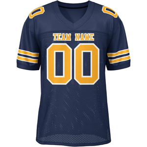 Camiseta de fútbol americano personalizada, tu propio diseño, manga corta, técnica impresa, precio bajo - Product Image 6