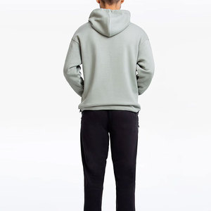 Pull à capuche pour homme SOFT BLENDED FLEECE bouton lourd Sweat à capuche avec poche - Product Image 6