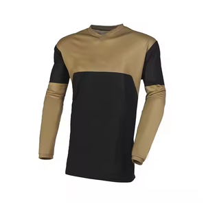 MX Motocross Pakistan Made Racing Sportswear Hombres Mangas completas Motocross Jersey Mejor venta a granel Color sólido Motocross Jersey - Product Image 4