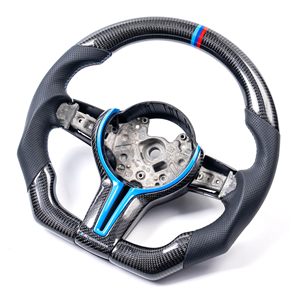 Volant <span class=keywords><strong>sport</strong></span> en fibre de carbone OEM pour l'intérieur des voitures BMW M3 M4 M5 E46 E90 E70 E71 F30 F10 F35 F22 F18 F07 F01 - Product Image 3