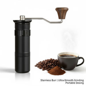 Molinillo de Café Manual, <span class=keywords><strong>Cafetera</strong></span> Italiana, Molinillo de Café Manual Portátil de Acero Inoxidable - Product Image 6