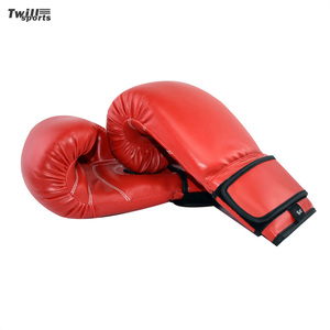 Guantes de Boxeo de Cuero Personalizados OEM con Cierre de Gancho y Bucle, Características Antideslizantes para un Rendimiento Superior en el Ring - Product Image 3
