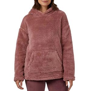 Sudadera con Capucha Sherpa Casual de Primavera para Mujer, Talla Grande, para Uso en Exteriores, Personalizada con Estampado, Manga Larga, Holgada - Product Image 1