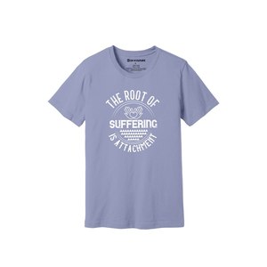 Camiseta informal de algodón 100% con impresión de temas de Buda en 3D, 12 opciones de color, 160-180, colocación de diseño personalizable GSM pesado - Product Image 3