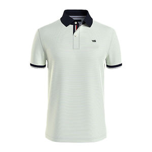 Vente en gros de polos-Motif solide anti-rides pour hommes pour polo ODM Supply-Polo de golf avec option multicolore - Product Image 6