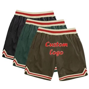 Pantalones Cortos Deportivos de Malla Personalizados de Alta Calidad del Fabricante, Pantalones Cortos de Baloncesto Vantage para Hombre, Pantalones Cortos de Playa Negros de Verano, Estilo Urbano - Product Image 6