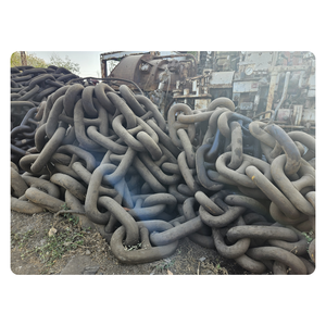 Chaînes à maillons robustes en acier inoxydable de 66mm Chaîne d'ancrage de qualité marine pour l'amarrage des navires Plates-formes offshore Matériel marin - Product Image 3