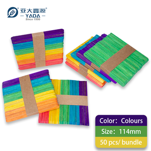 Bâtonnets <span class=keywords><strong>de</strong></span> crème glacée colorés <span class=keywords><strong>en</strong></span> vrac à vendre, parfaits pour l'artisanat des enfants et les projets d'art <span class=keywords><strong>de</strong></span> <span class=keywords><strong>bricolage</strong></span> - Product Image 4