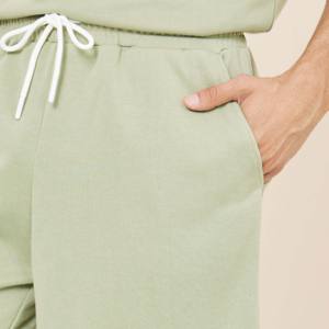 Conjunto de camiseta de verano para hombre, ropa deportiva de 2 piezas para hombre, traje deportivo para Fitness, marca personalizada, camisas de manga corta y pantalones cortos estampados para niños - Product Image 3