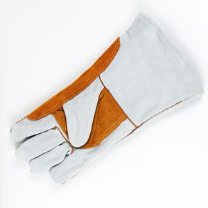 Gants de soudage en cuir de sécurité de qualité supérieure les plus vendus résistance à la chaleur en gros conçus avec un prix raisonnable conception supérieure - Product Image 4