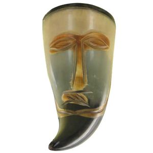 TIPO personalizado hecho a mano tallado cuerno natural vidrio al por mayor para vino cerveza agua hogar restaurante Hotel inspirado India - Product Image 5