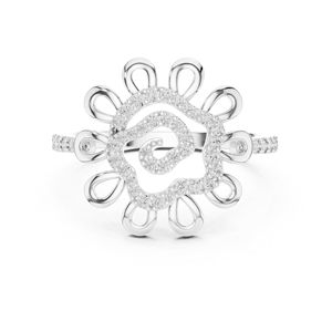 Anillo de Compromiso de Oro Rosa de 14K con Diamante Cultivado en Laboratorio, Redondo, para Mujer, 0.26 Ct, Certificado IGI |   Diamante Cultivado Nuevo - Product Image 2