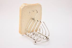 Support à pain en forme de cœur pour tranches de pain de petit-déjeuner, accessoires de cuisine, rangement et organisation domestique, porte-pain - Product Image 3