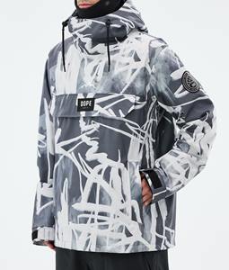 Traje de Esquí para Hombre, Chaqueta Anorak para Exteriores, Chaqueta Casual para Snowboard con Bolsillos Delanteros, Diseño Único de Lona, Servicio OEM Disponible - Product Image 4