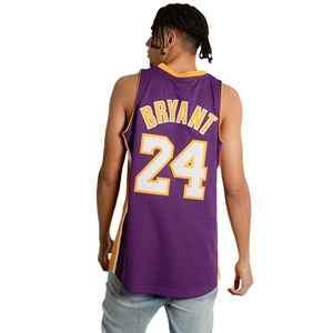 Nouvelle arrivée 2024 de haute qualité 100% polyester respirant conception personnalisée Laker maillot de basket-ball avec des couleurs différentes pour les hommes - Product Image 2