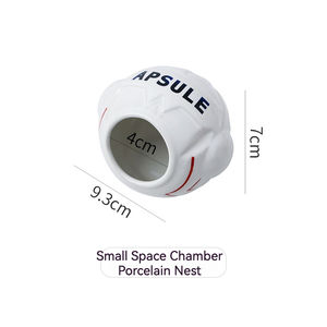 Escondite de Cerámica para Hámster con Diseño Original Personalizable con Temática Espacial - Product Image 2