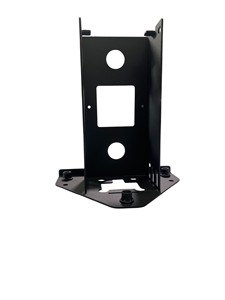 Support en tôle pour équipement électrique industriel, cadre de montage en acier inoxydable et zinc, revêtement poudré, pièce OEM, garantie de 3 ans - Product Image 2