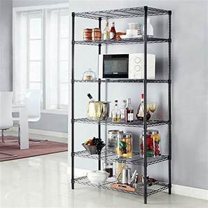 Innovative 4-<b>Tier</b> Steel <b>Shelf</b> Home Kitchen Metal Organizer Wire Rack 4-<b>Tier</b> Baker's Rack for Microwave Oven Stand <b>Shelf</b> - Product Image 3
