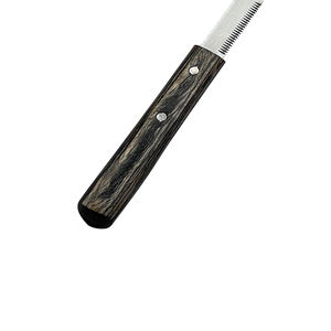 Herramienta de aseo para mascotas al por mayor, maquinilla de afeitar, cuchillo pelador para perros, cuchillo pelador con mango de madera, cuchillo pelador de doble punta - Product Image 5