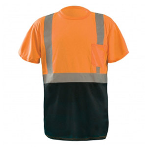 Vêtements de sécurité Sécurité T-shirts d'été Vêtements de travail Vêtements réfléchissants T-shirts Vente en gros de t-shirts d'été réfléchissants en coton - Product Image 3