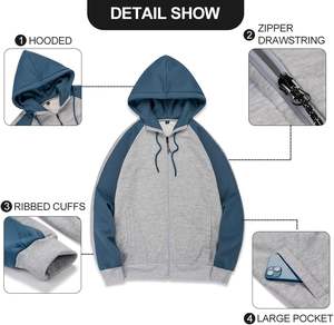 2025 hommes décontracté mode Joker Sublimation pull à capuche meilleure qualité drôle surdimensionné respirant conception solide motif OEM - Product Image 3