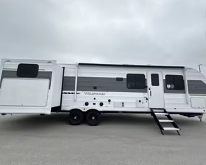 Used 2024 2025 F-o-r-e-s-t R-i-v-e-r Wildwood 31KQBTS Camper Rvs Motorhomes Travel <b>Trailers</b> - Product Image 2