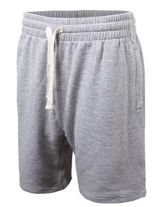 Prince Industry 100% algodón French Terry hombres hechos a medida hombres Casual Fleece Jogger gimnasio entrenamiento pantalones cortos con cintura elástica - Product Image 2